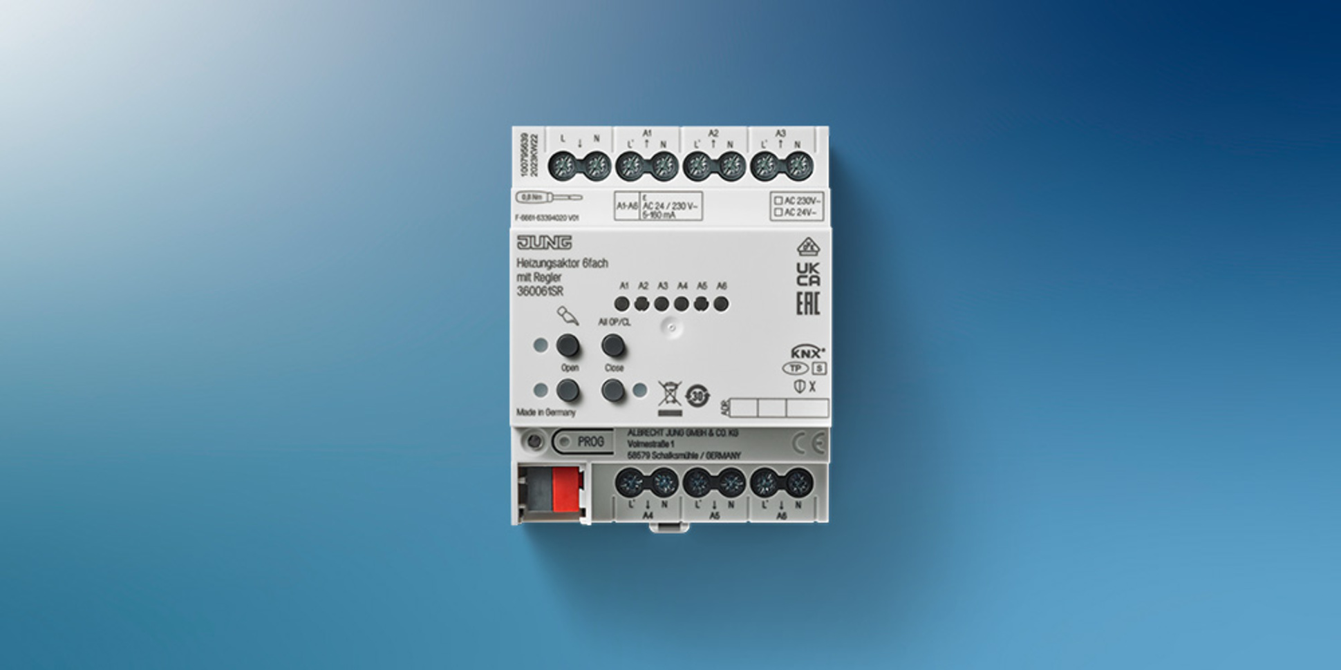 KNX Heizungsaktor 6-fach bei Wechsler-Elektrotechnik GmbH in Ansbach